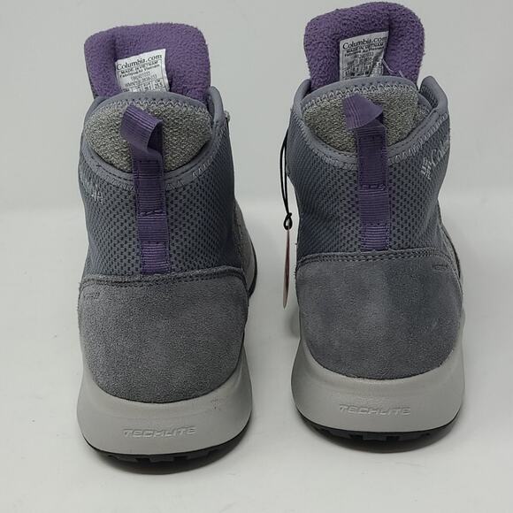 Little Kids Insulated Snow Boots - Medium Purple by Hunter  Columbia Niniski Grey Purple Snow Boots Size 8.5
